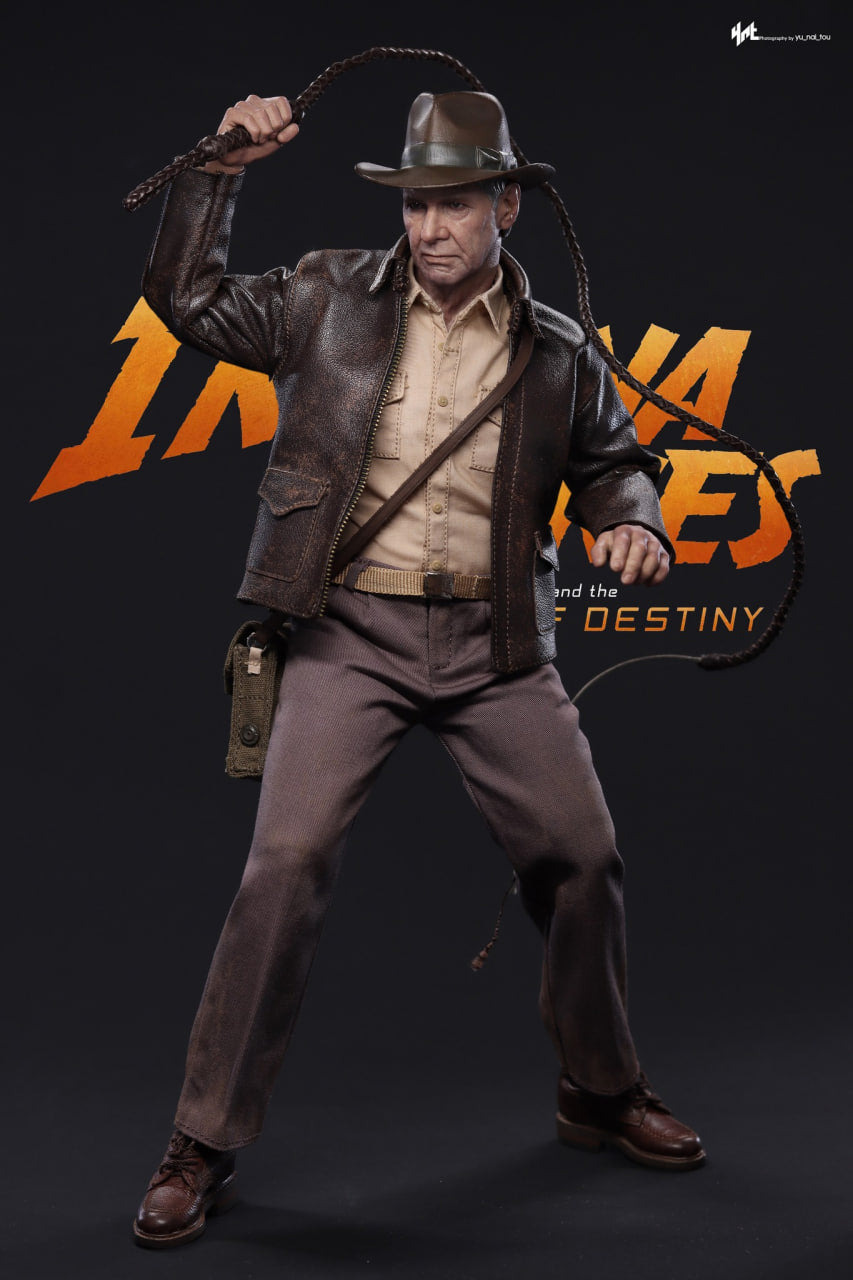 READY🔥Hot Toys MMS716 Indiana Jones and the Dial of Destiny – Indiana Jones 1/6 Scale Collectible Figure
