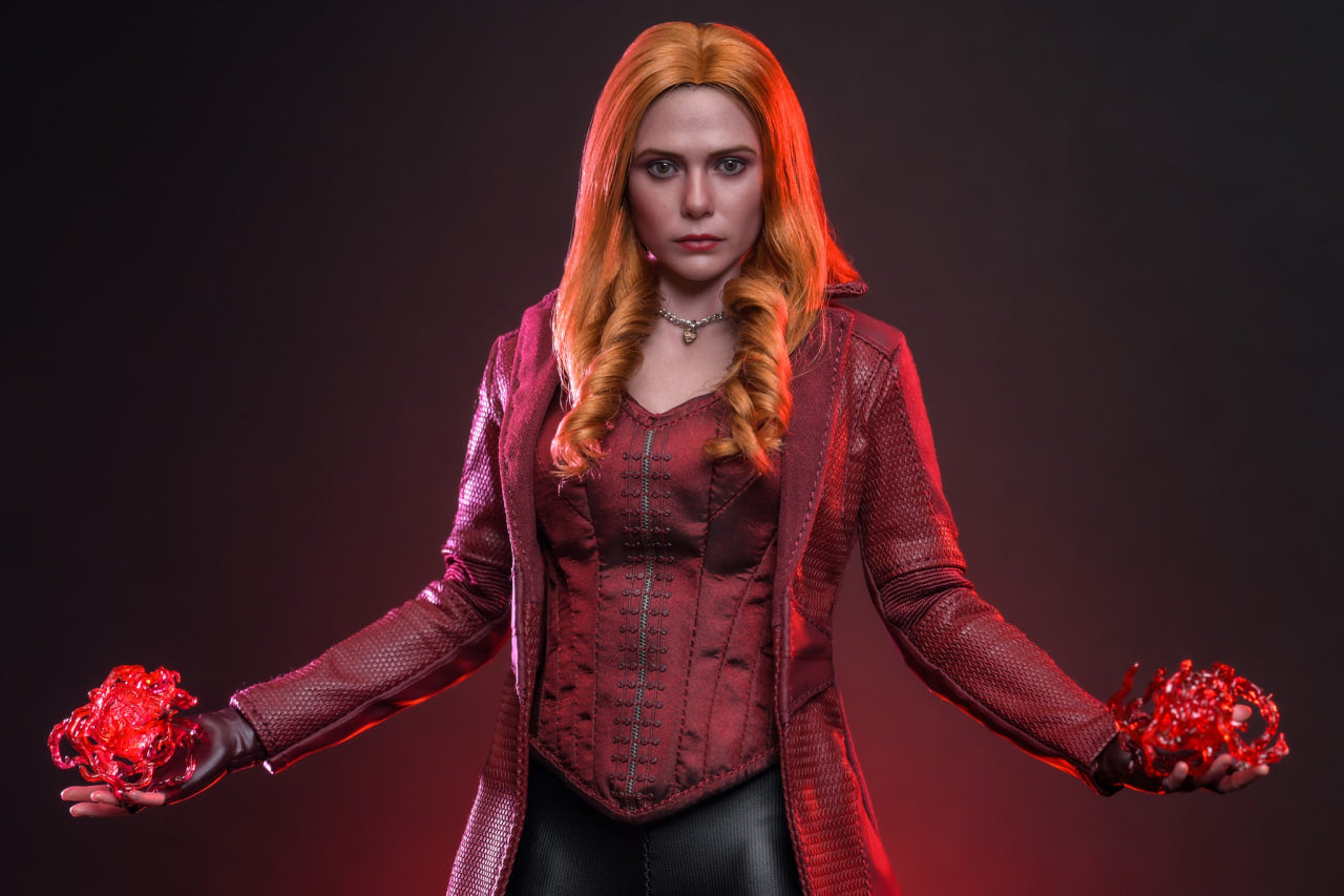 READY🔥Hot Toys DX36AE Avengers Endgame Scarlet Witch 1/6th Scale Collectible Figure (Artisan Edition with Rooted Hair)