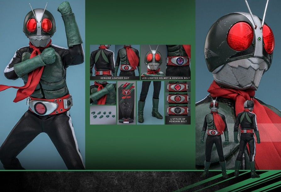 Preorder🔥Hot Toys TMS145 Kamen Rider Kamen Rider No.2 1/6th scale Collectible Figure