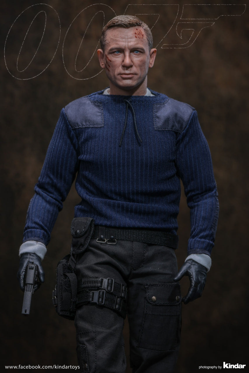 READY🔥Hot Toys MMS804 No Time To Die 1/6th scale James Bond (Commando Outfit) Collectible Figure
