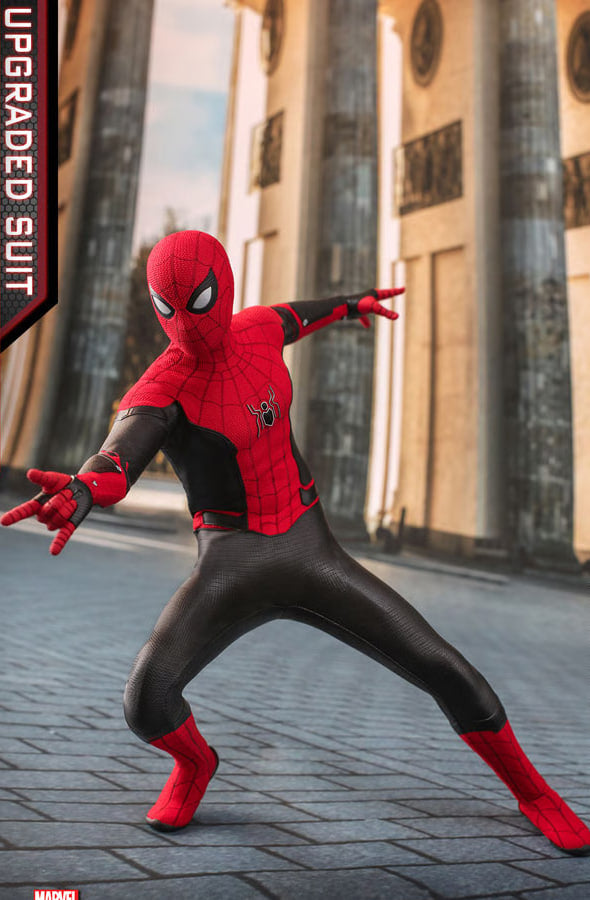 🔥Hot Toys MMS542 SPIDER-MAN: FAR FROM HOME 1/6 SPIDER-MAN (UPGRADED SUIT)