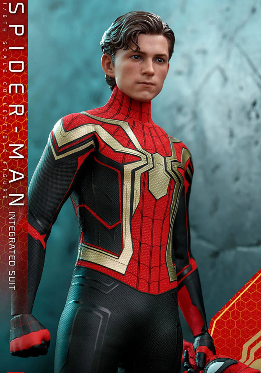🔥Hot Toys MMS623 SPIDER-MAN: NO WAY HOME 1/6 SPIDER-MAN (INTEGRATED SUIT)
