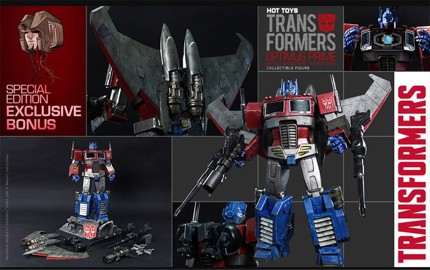 🔥Hot Toys TF001 Transformers Optimus Prime (Starscream Version) Special