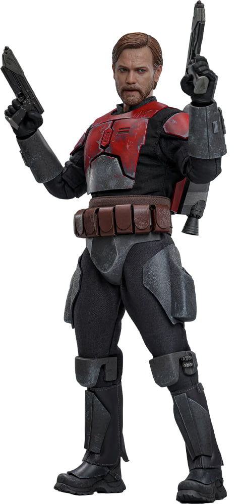 🔥Hot Toys TMS126 STAR WARS: THE CLONE WARS 1/6 OBI-WAN KENOBI (MANDALORIAN ARMOR)