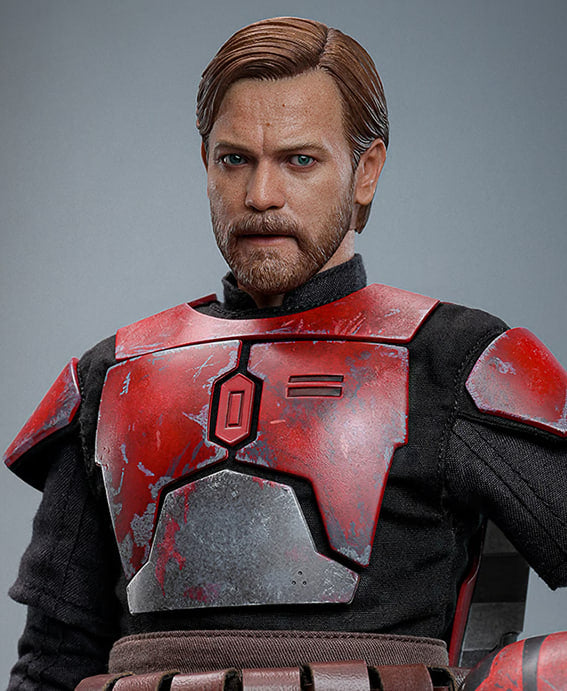 🔥Hot Toys TMS126 STAR WARS: THE CLONE WARS 1/6 OBI-WAN KENOBI (MANDALORIAN ARMOR)