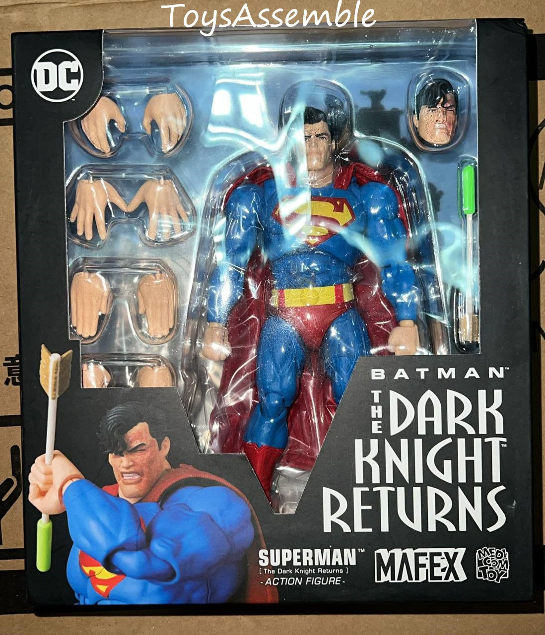 Mafex Superman shops the dark knight returns