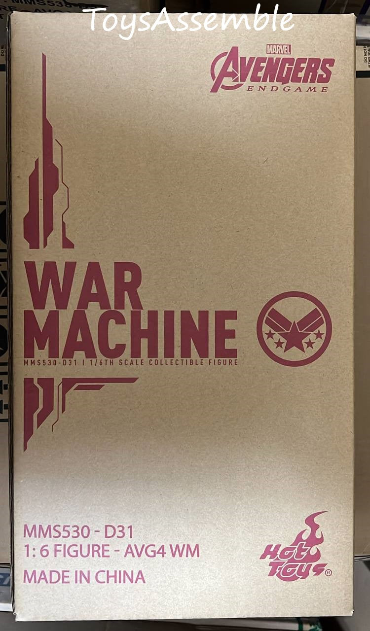 🔥Hot Toys MMS530D31 AVENGERS: ENDGAME 1/6 WAR MACHINE
