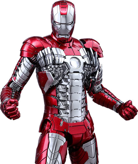 🔥Hot Toys MMS400D18 IRON MAN 1/6 IRON MAN MARK V Reissue