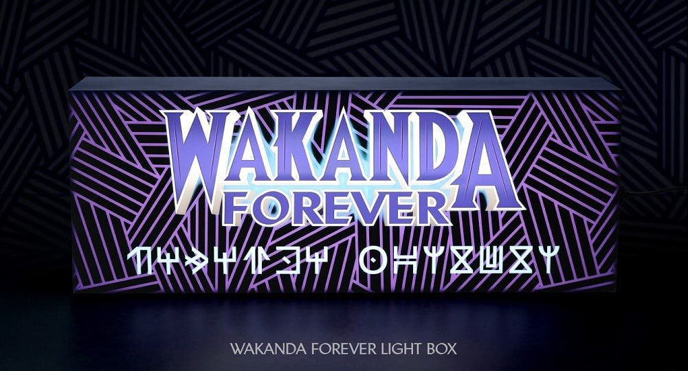 Hot Toys Wakanda Forever factory Light Box