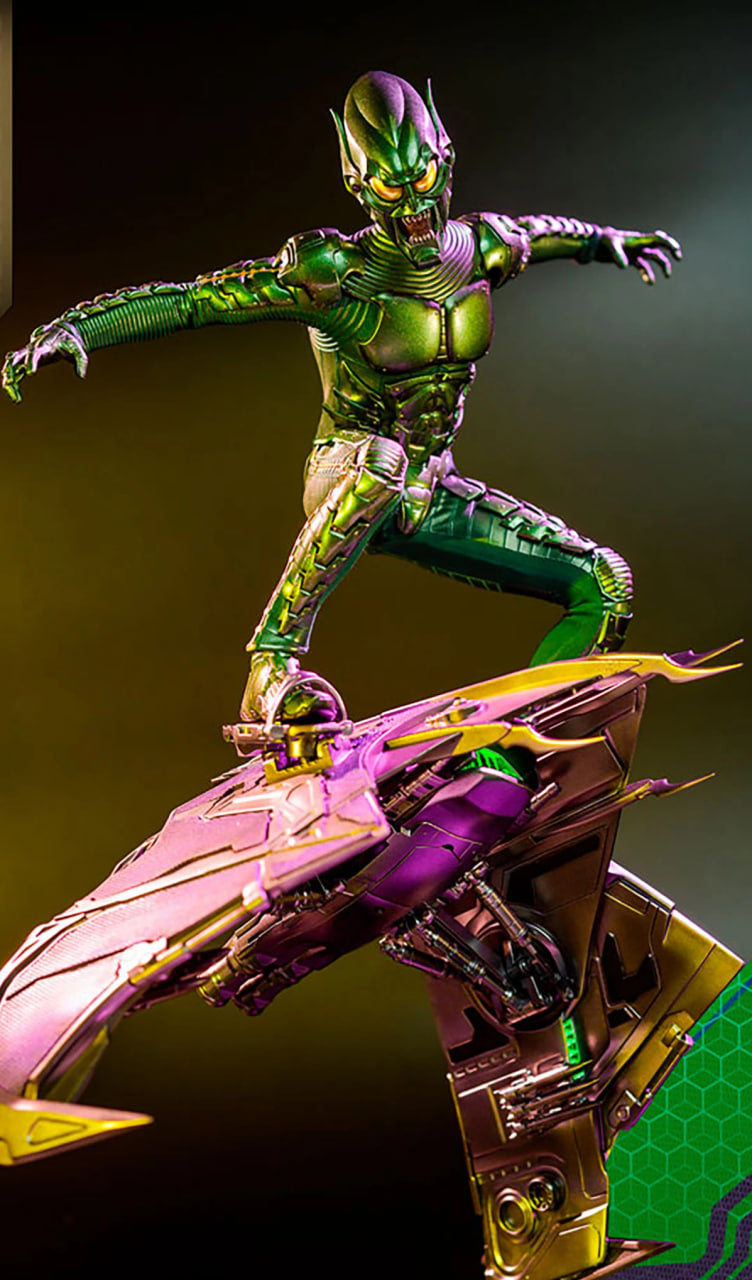 🔥Hot Toys MMS631 SPIDER-MAN: NO WAY HOME 1/6 GREEN GOBLIN Deluxe Version