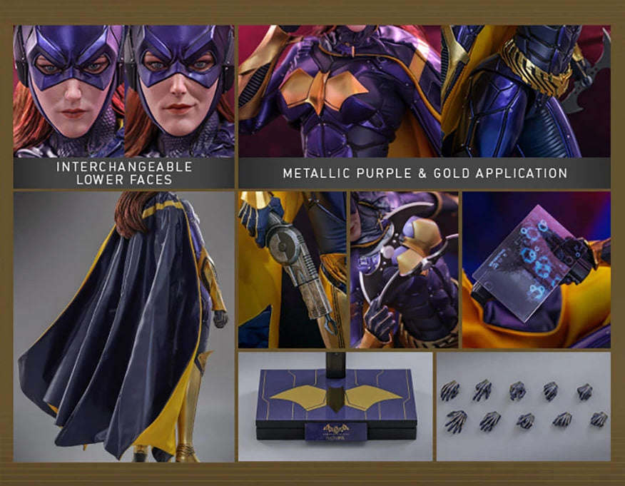 READY🔥Hot Toys VGM65 Batman Arkham Knight 1/6th scale Batgirl (Purple and Gold Version) Collectible Figure Exclusive Limited Edition