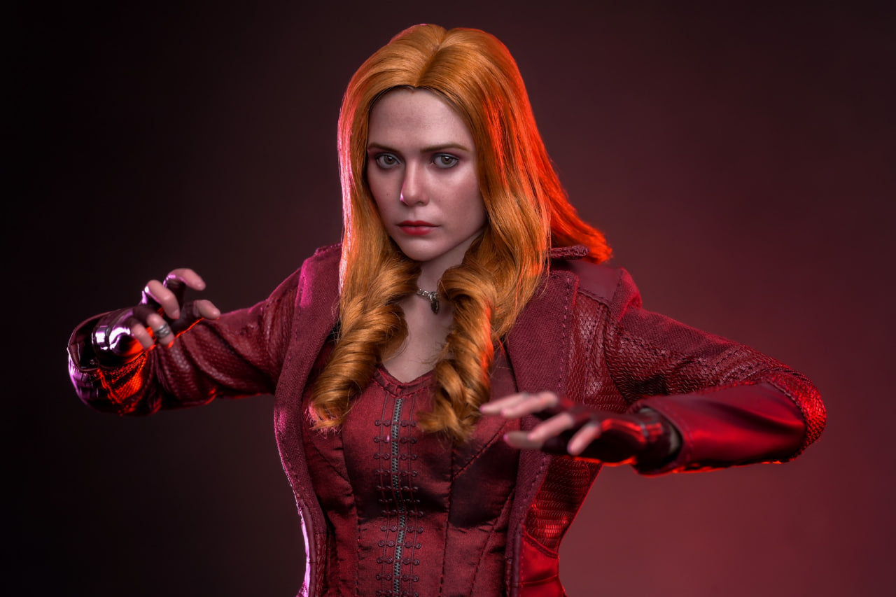 READY🔥Hot Toys DX36AE Avengers Endgame Scarlet Witch 1/6th Scale Collectible Figure (Artisan Edition with Rooted Hair)