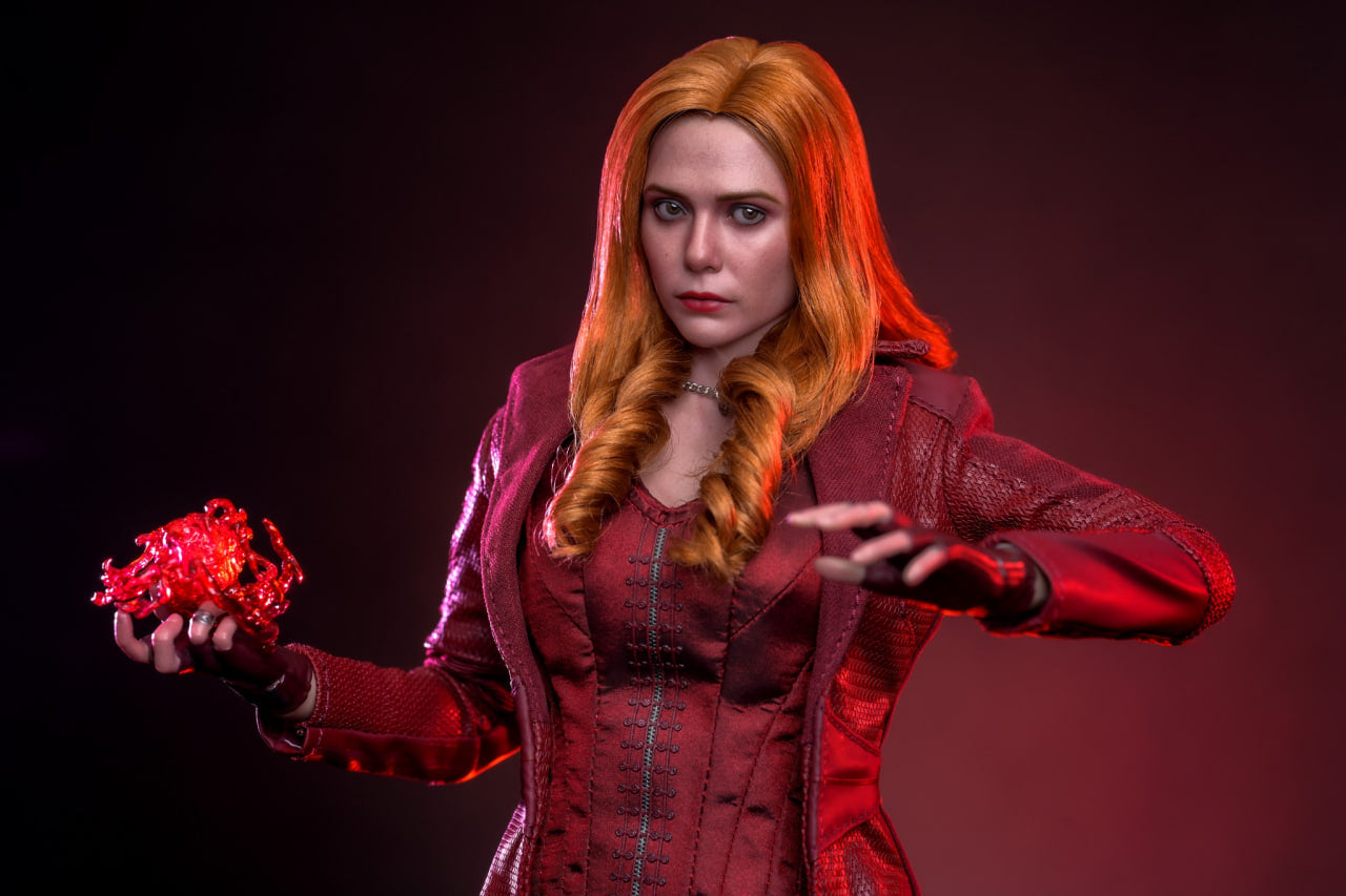READY🔥Hot Toys DX36AE Avengers Endgame Scarlet Witch 1/6th Scale Collectible Figure (Artisan Edition with Rooted Hair)