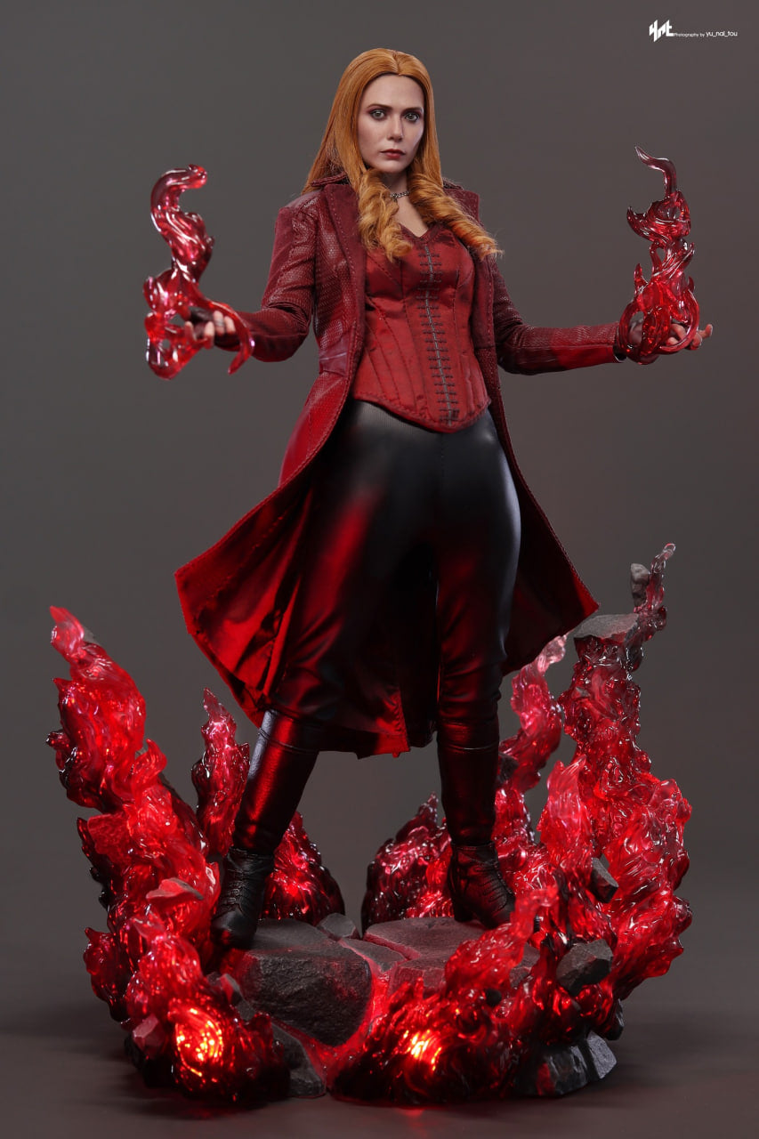 READY🔥Hot Toys DX36AE Avengers Endgame Scarlet Witch 1/6th Scale Collectible Figure (Artisan Edition with Rooted Hair)