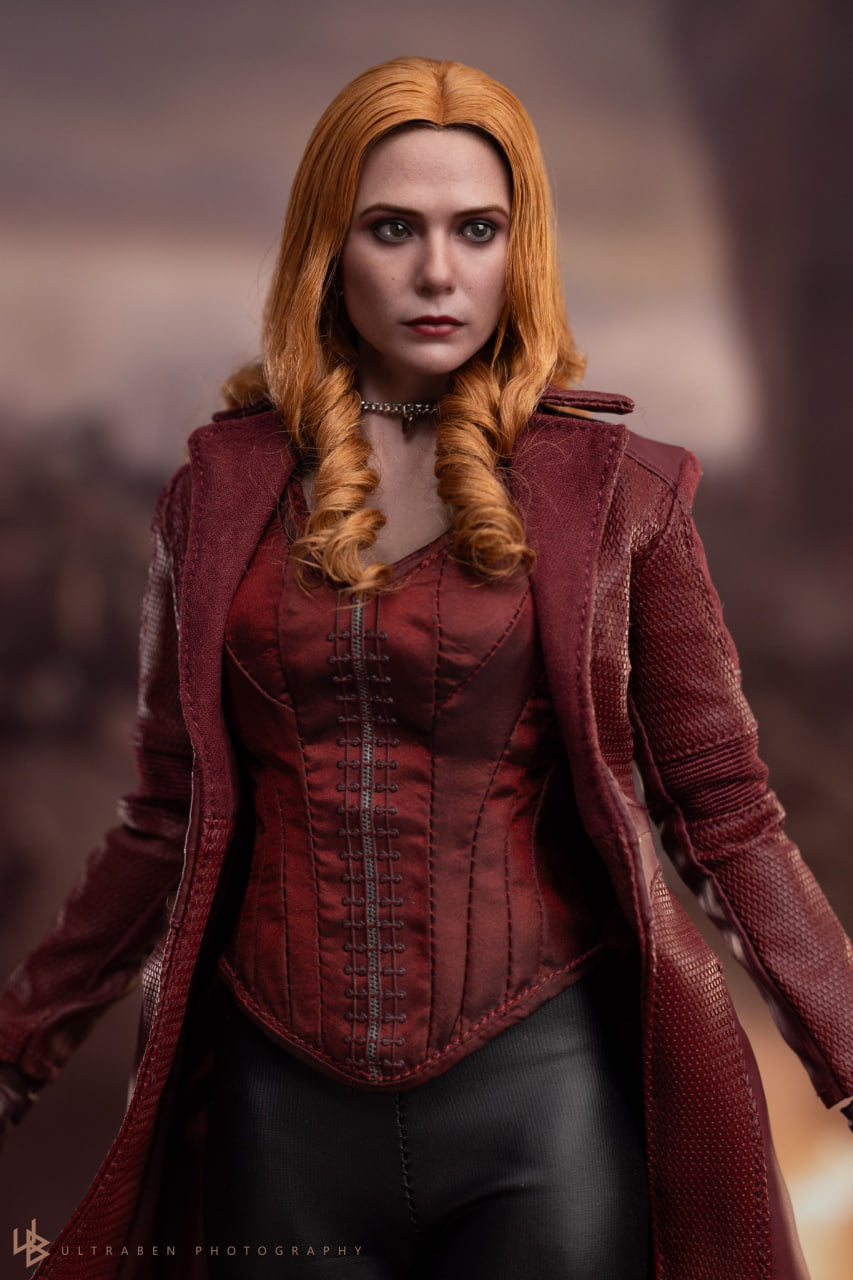 READY🔥Hot Toys DX36AE Avengers Endgame Scarlet Witch 1/6th Scale Collectible Figure (Artisan Edition with Rooted Hair)