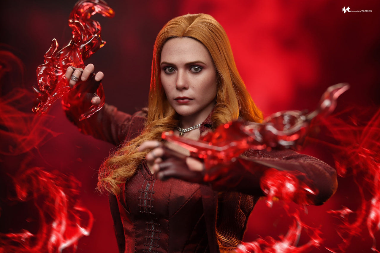 READY🔥Hot Toys DX36AE Avengers Endgame Scarlet Witch 1/6th Scale Collectible Figure (Artisan Edition with Rooted Hair)
