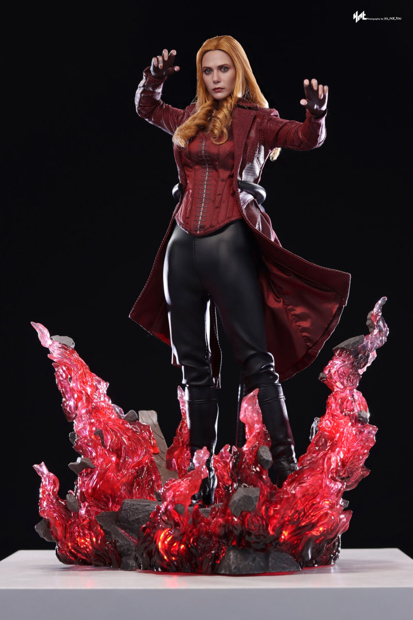 READY🔥Hot Toys DX36AE Avengers Endgame Scarlet Witch 1/6th Scale Collectible Figure (Artisan Edition with Rooted Hair)
