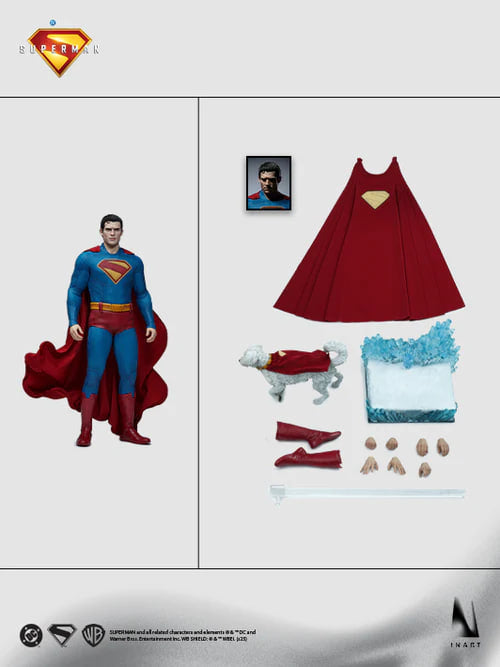 🔥INART Superman (2025) Superman 1/6 Scale Collectible Figure