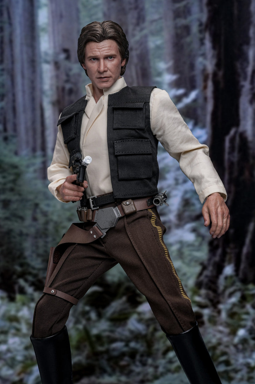 READY🔥Hot Toys MMS740 Star Wars Return of the Jedi Han Solo 1/6 Scale Collectible Figure