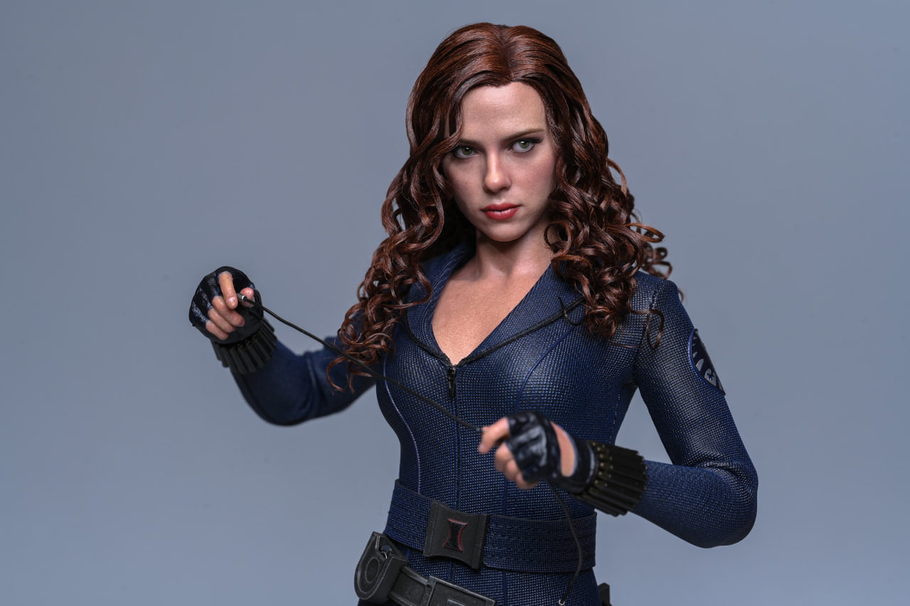 READY🔥Hot Toys MMS757AEB MMS757AE Marvel Iron Man 2 Black Widow (Artisan Edition) 1/6th scale Collectible Figure