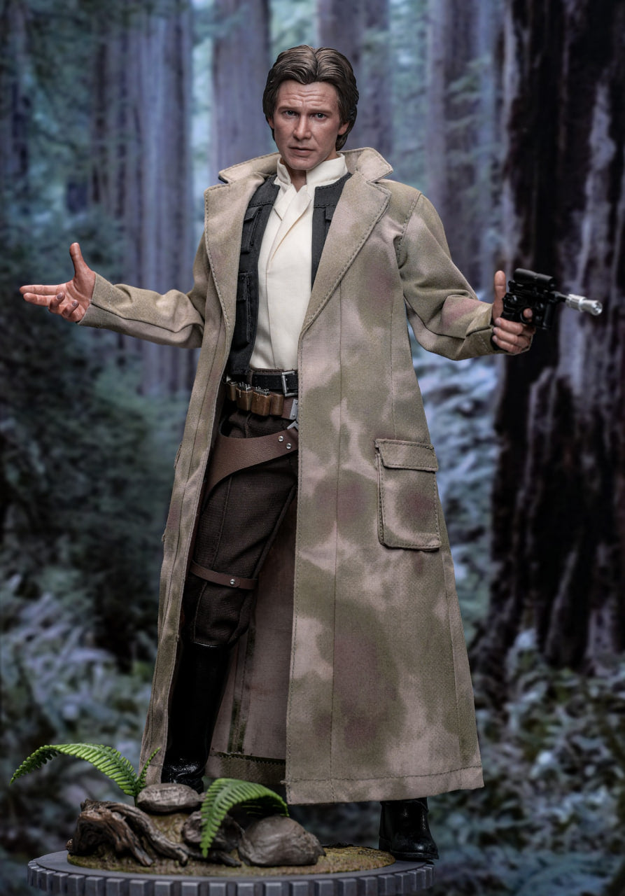 READY🔥Hot Toys MMS740 Star Wars Return of the Jedi Han Solo 1/6 Scale Collectible Figure