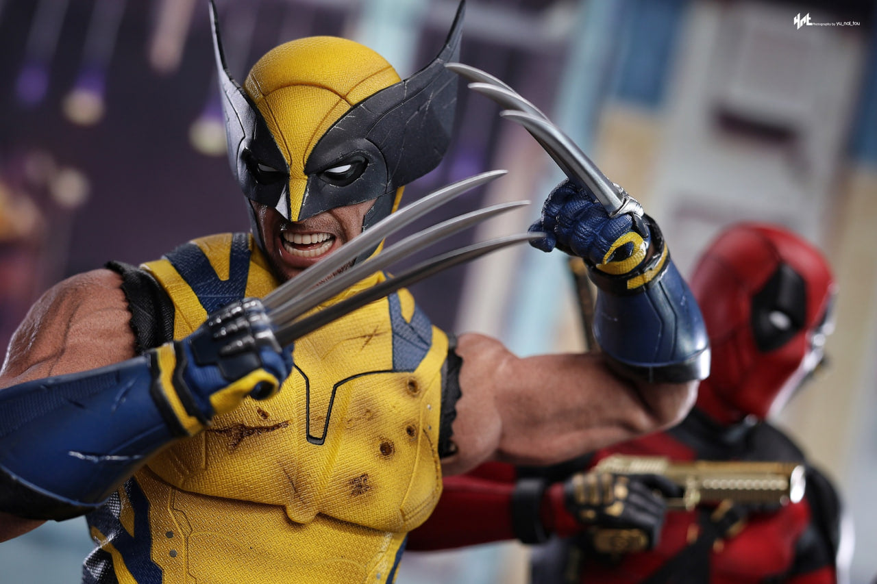 🔥Hot Toys MMS754 Deadpool and Wolverine - Wolverine 1/6 Scale Collectible Figure Deluxe Edition
