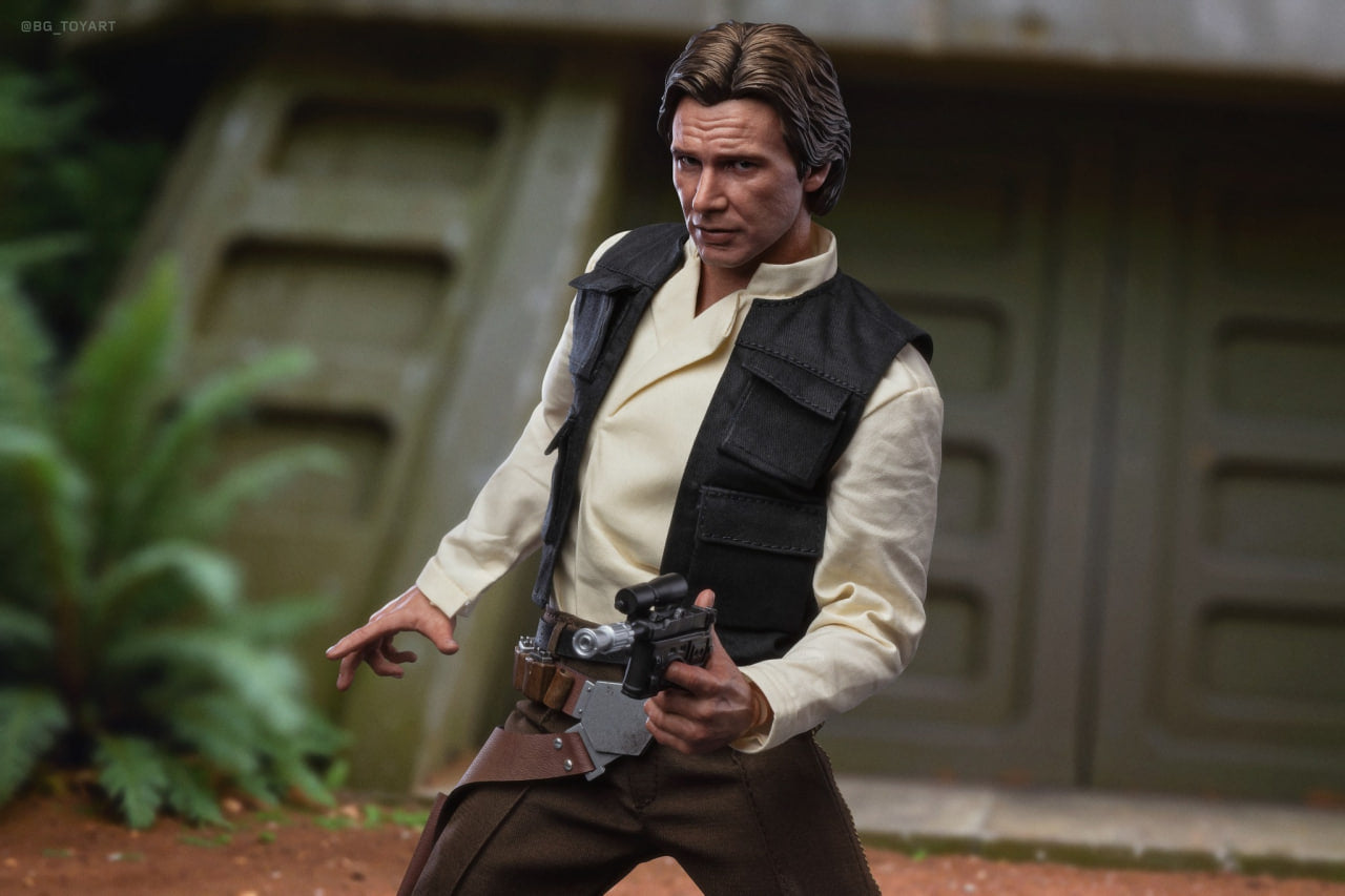 READY🔥Hot Toys MMS740 Star Wars Return of the Jedi Han Solo 1/6 Scale Collectible Figure
