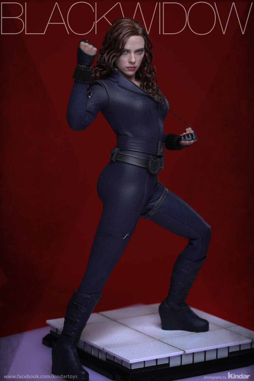 READY🔥Hot Toys MMS757AEB MMS757AE Marvel Iron Man 2 Black Widow (Artisan Edition) 1/6th scale Collectible Figure