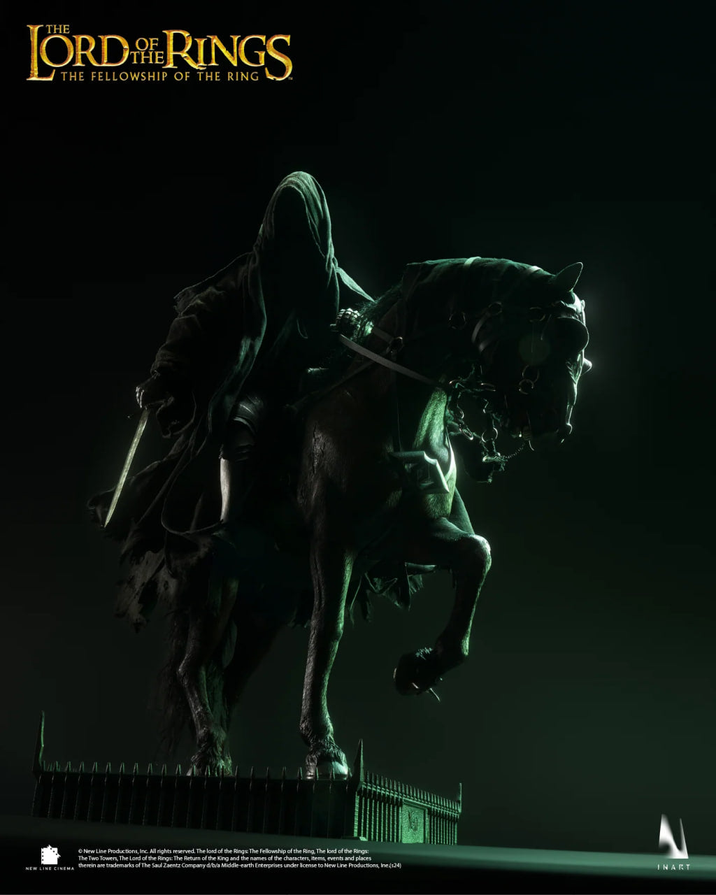 🔥INART A013D1 The Lord of the Rings: The Fellowship of the Ring Nazgûl 1/6 Collectible Figure Deluxe Version & Exclusive Sword