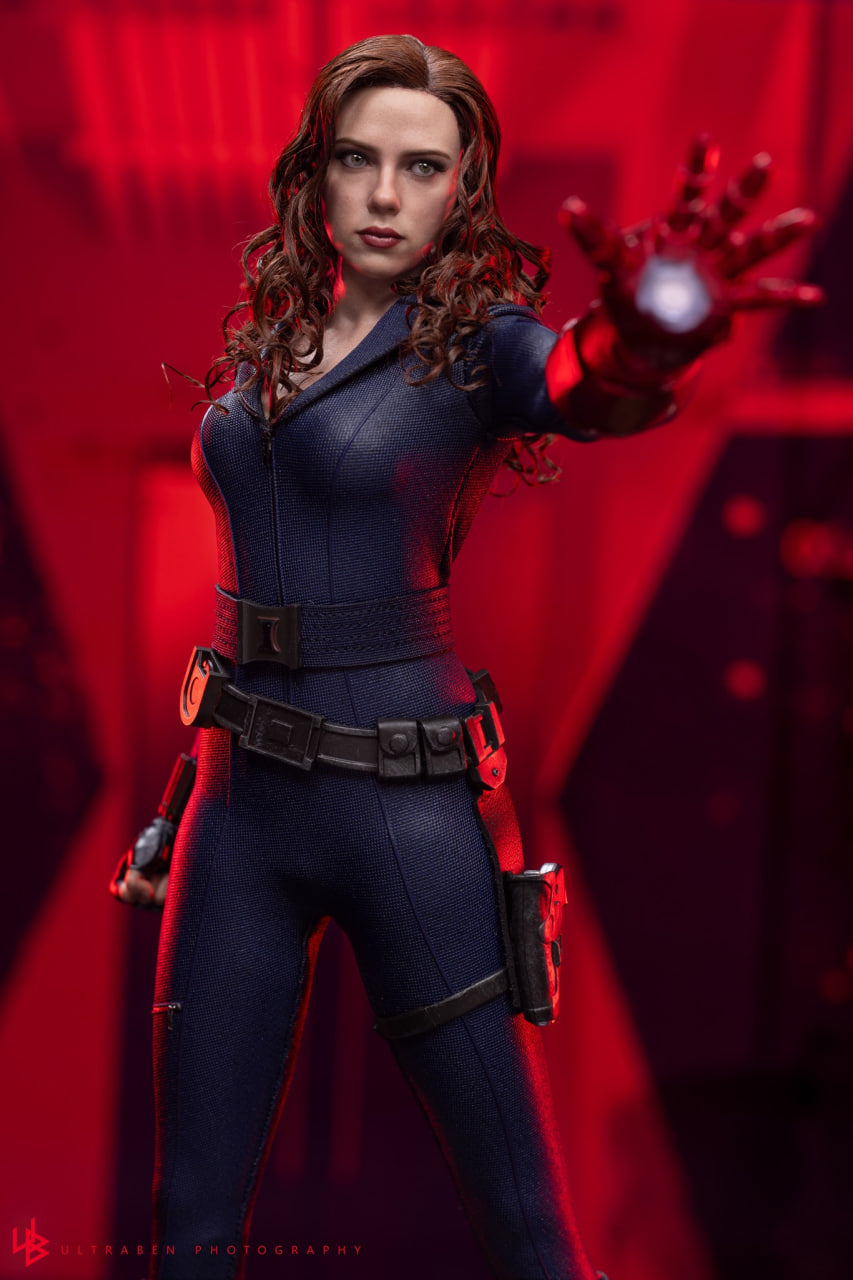 READY🔥Hot Toys MMS757AEB MMS757AE Marvel Iron Man 2 Black Widow (Artisan Edition) 1/6th scale Collectible Figure
