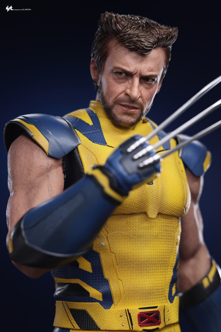 🔥Hot Toys MMS754 Deadpool and Wolverine - Wolverine 1/6 Scale Collectible Figure Deluxe Edition