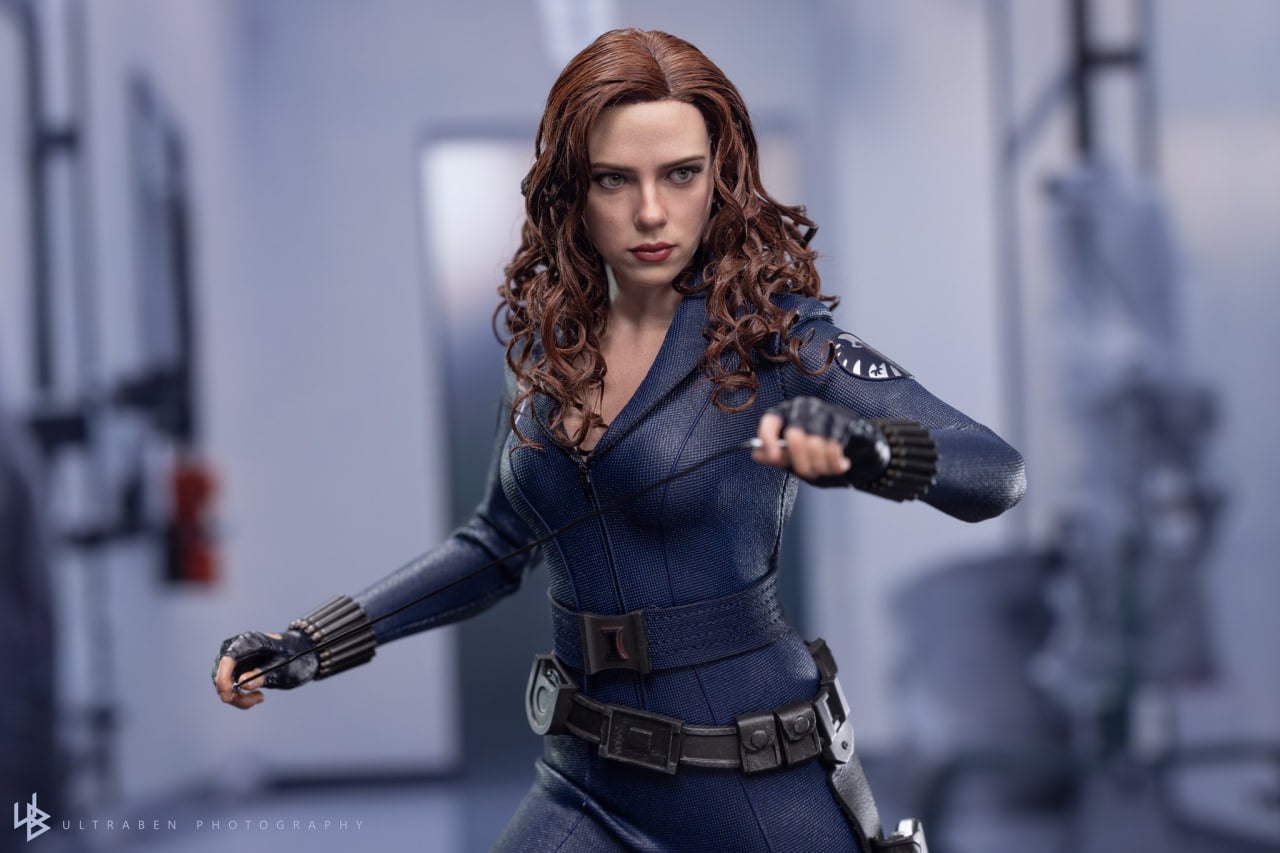 READY🔥Hot Toys MMS757AEB MMS757AE Marvel Iron Man 2 Black Widow (Artisan Edition) 1/6th scale Collectible Figure