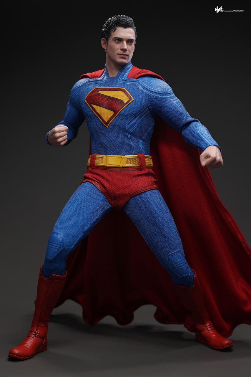 🔥Hot Toys MMS812 Superman 1/6th Scale Superman & Krypto Collectible Set