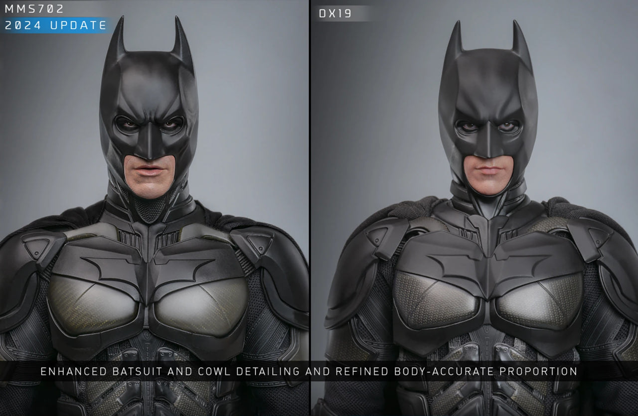 READY🔥Hot Toys MMS702 The Dark Knight Rises: Batman Armory with Bruce Wayne 1/6 Scale Collectible Set