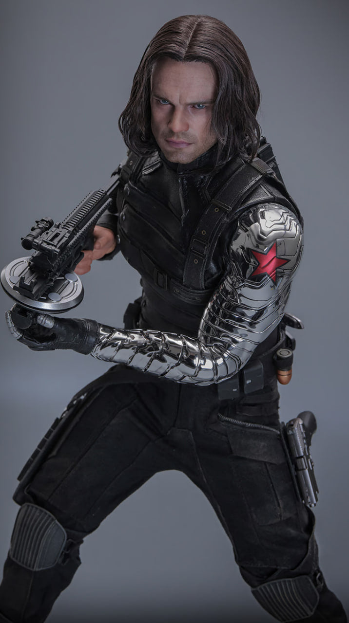 Preorderš„Hot Toys MMS790AEB Captain America: The Winter Soldier 1/6th scale Winter Soldier Collectible Figure (Artisan Edition) (Special Edition)