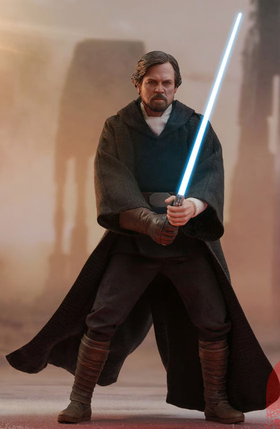 Hot Toys Mms 458 de Luke Skywalker, versión deluxe, versión 1/6 Hot Toys Mms 458 de Luke Skywalker, versión deluxe, versión 1/6