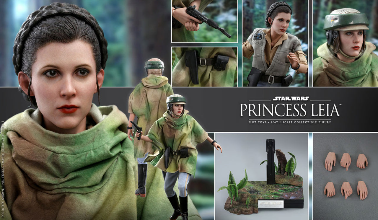 🔥Hot Toys MMS549 STAR WARS: RETURN OF THE JEDI 1/6 PRINCESS LEIA