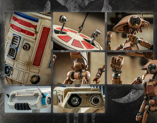 🔥Hot Toys TMS086 STAR WARS THE BOOK OF BOBA FETT 1/6 R5-D4 PIT DROID BD-72