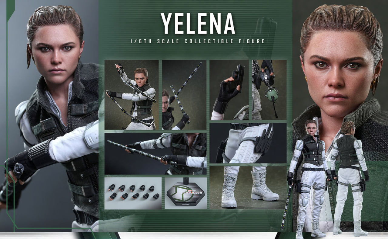 🔥Hot Toys MMS622 BLACK WIDOW 1/6 YELENA