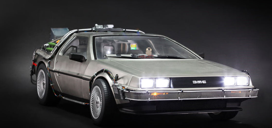 🔥Hot Toys MMS260 BACK TO THE FUTURE 1/6 DELOREAN
