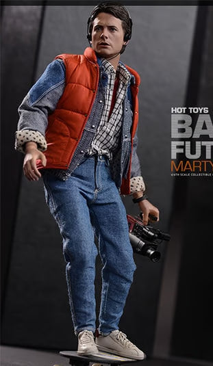 🔥Hot Toys MMS257 BACK TO THE FUTURE 1/6 MARTY MCFLY REGULAL EDITION