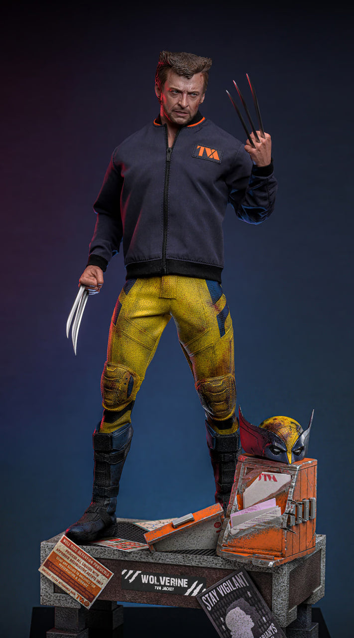 Preorderš„Hot Toys MMS756 Marvel Deadpool and Wolverine Wolverine (Jacket Version) 1/6 Scale Collectible Figure