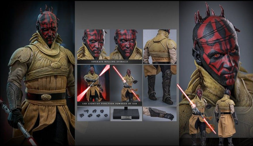 READY🔥Hot Toys MMS778 Star Wars I The Phantom Menace 1/6 Darth Maul™ (Concept Art)