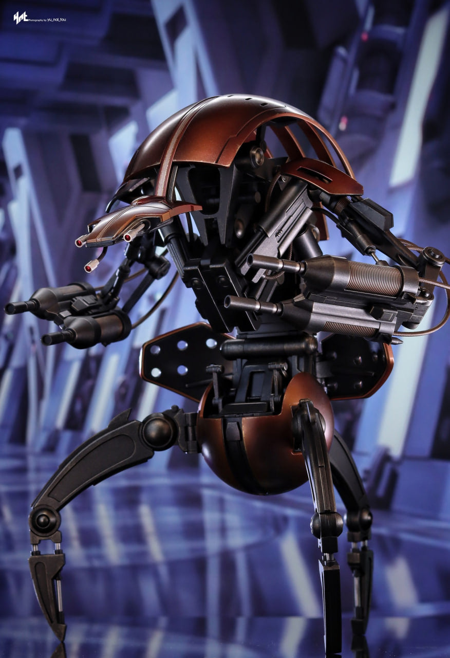 READY🔥Hot Toys MMS755 Star Wars The Phantom Menace Droideka 1/6 Scale Collectible Figure