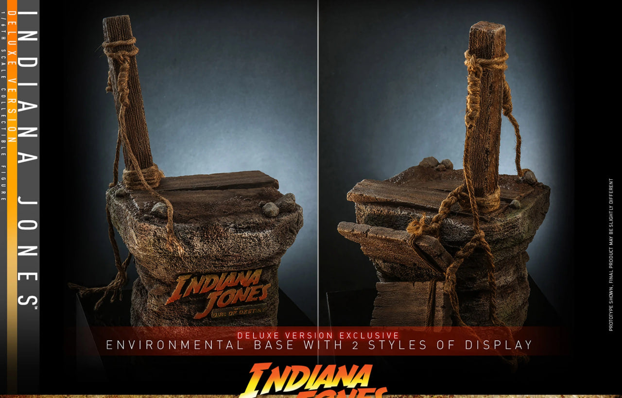 READY🔥Hot Toys MMS717 Indiana Jones and the Dial of Destiny – Indiana Jones (Deluxe Version)