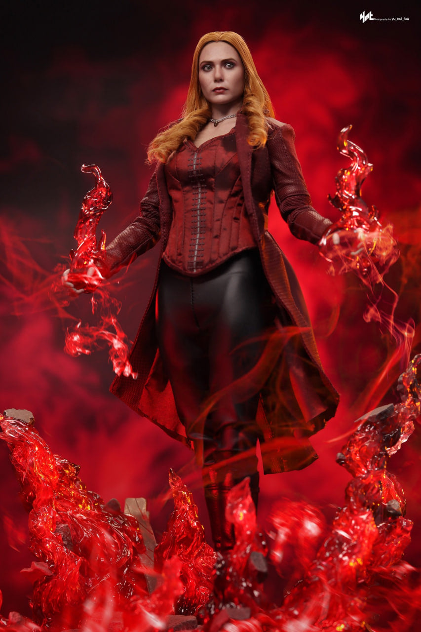 READY🔥Hot Toys DX36AE Avengers Endgame Scarlet Witch 1/6th Scale Collectible Figure (Artisan Edition with Rooted Hair)