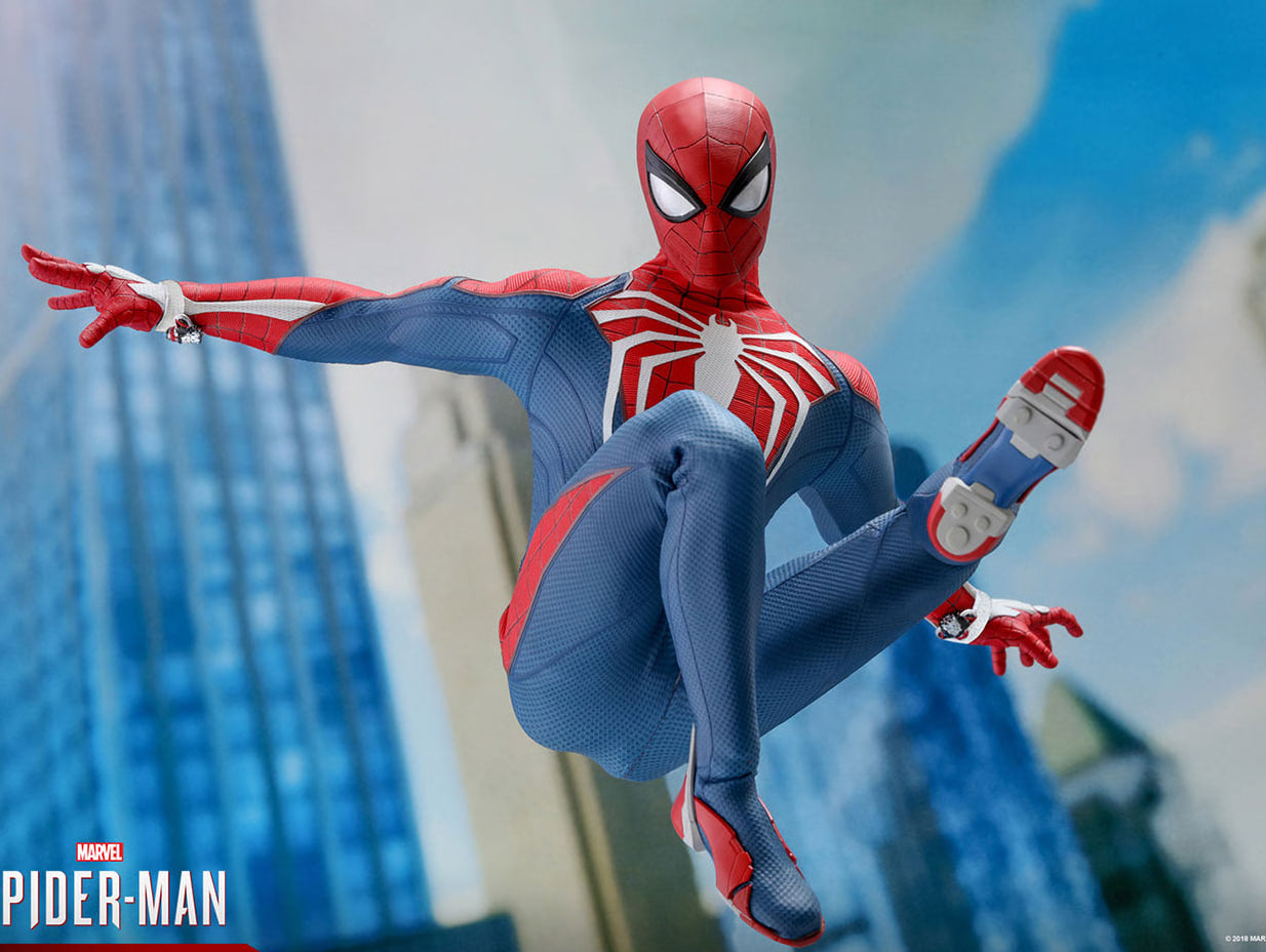 🔥Hot Toys VGM31 MARVEL'S SPIDER-MAN 1/6 SPIDER-MAN (ADVANCED SUIT)
