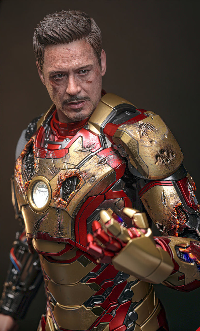 Preorderš„Hot Toys MMS759D66B Marvel Ironman 3 Ironman Mark 42 (2.0) 1/6 Scale Collectible Figure (Deluxe Version) Special Edition