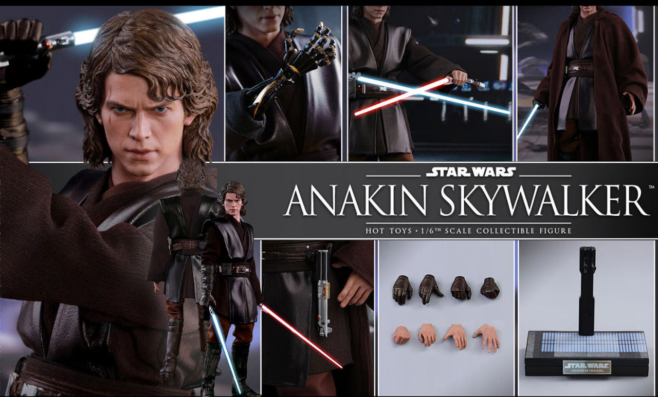 🔥Hot Toys MMS437 STAR WARS III REVENGE OF THE SITH 1/6 ANAKIN SKYWALKER