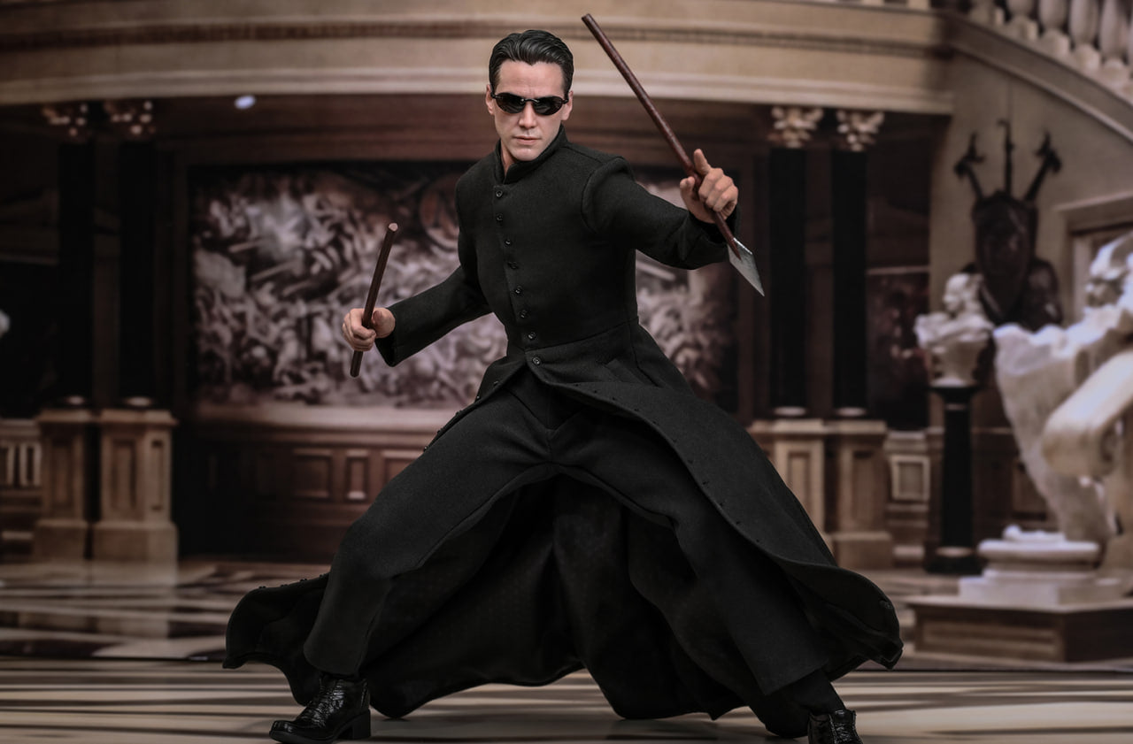 Preorder🔥Hot Toys MMS868 The Matrix Reloaded Neo 1/6th scale Collectible Figure